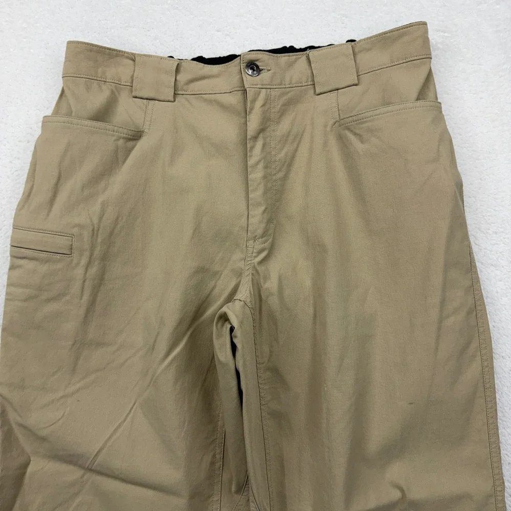 Duluth‎ Trading Co Mens Lx30 Tan Nylon Spandex Cargo Utility Pants